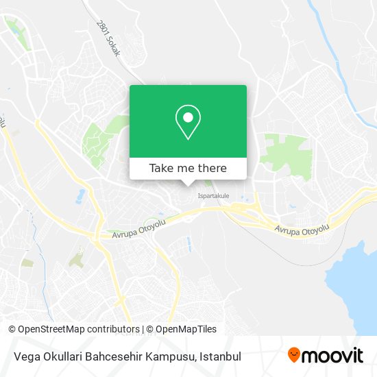 Vega Okullari Bahcesehir Kampusu map