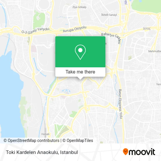 Toki Kardelen Anaokulu map