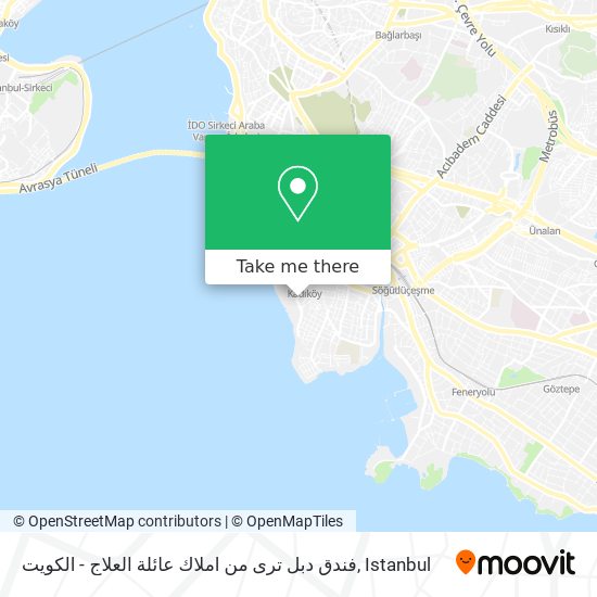 فندق دبل ترى من املاك عائلة العلاج - الكويت map