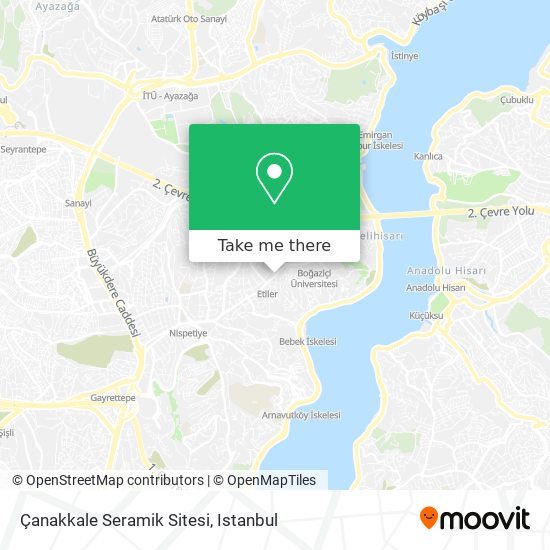 Çanakkale Seramik Sitesi map