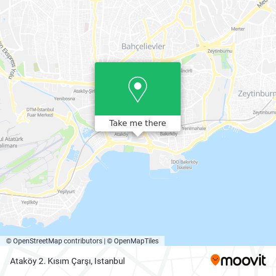 Ataköy 2. Kısım Çarşı map