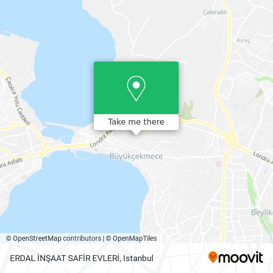 ERDAL İNŞAAT SAFİR EVLERİ map