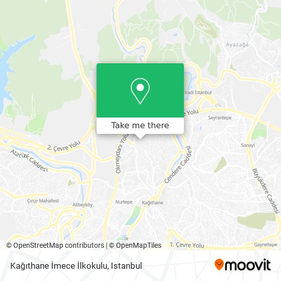 Kağıthane İmece İlkokulu map