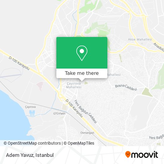 Adem Yavuz map