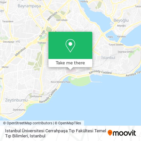 Istanbul Üniversitesi Cerrahpaşa Tıp Fakültesi Temel Tıp Bilimleri map