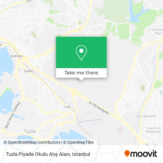 Tuzla Piyade Okulu Atış Alanı map