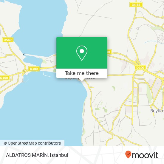 ALBATROS MARİN map