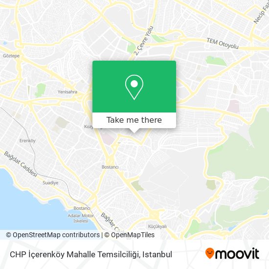 CHP İçerenköy Mahalle Temsilciliği map