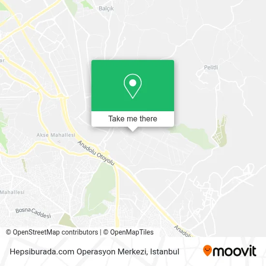 Hepsiburada.com Operasyon Merkezi map