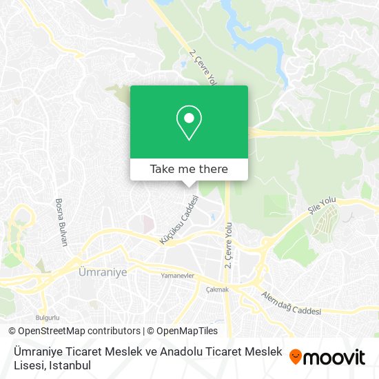 Ümraniye Ticaret Meslek ve Anadolu Ticaret Meslek Lisesi map