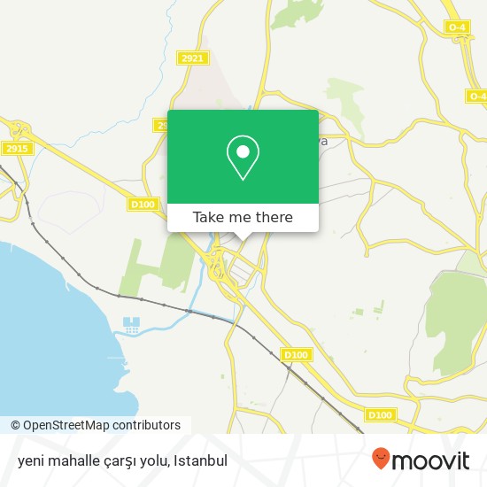 yeni mahalle çarşı yolu map