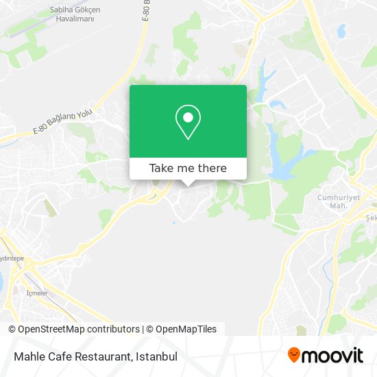 Mahle Cafe Restaurant map