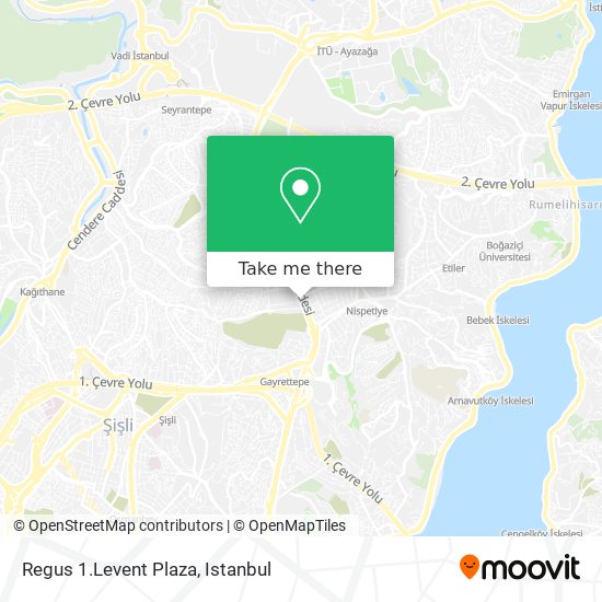 Regus 1.Levent Plaza map