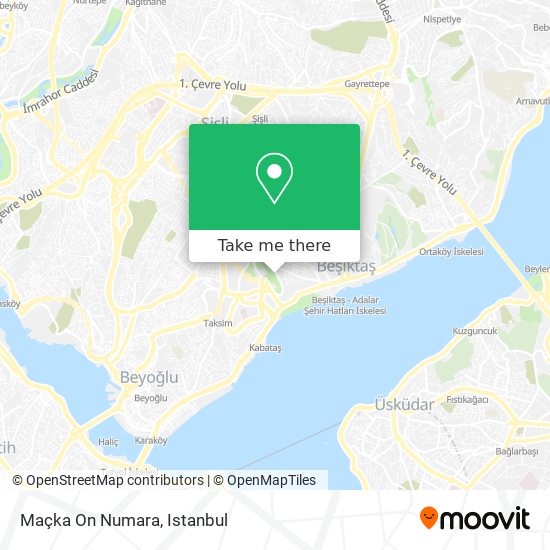 Maçka On Numara map