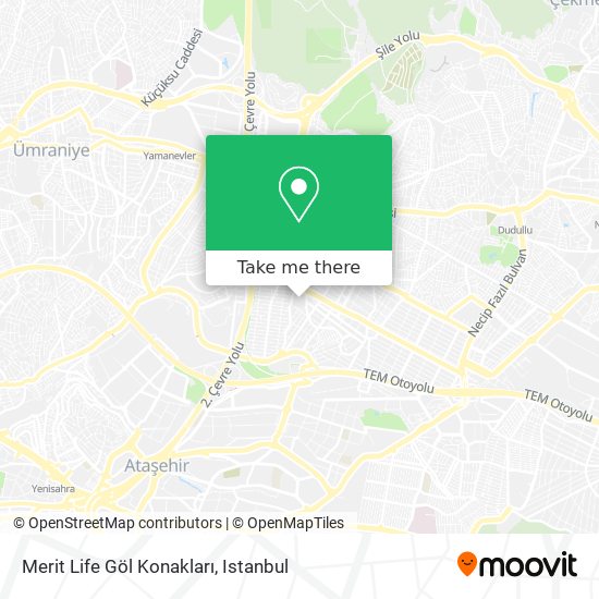 Merit Life Göl Konakları map
