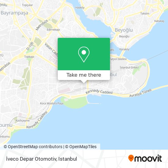 İveco Depar Otomotiv map