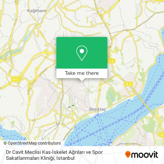 Dr Cavit Meclisi Kas-İskelet Ağrıları ve Spor Sakatlanmaları Kliniği map