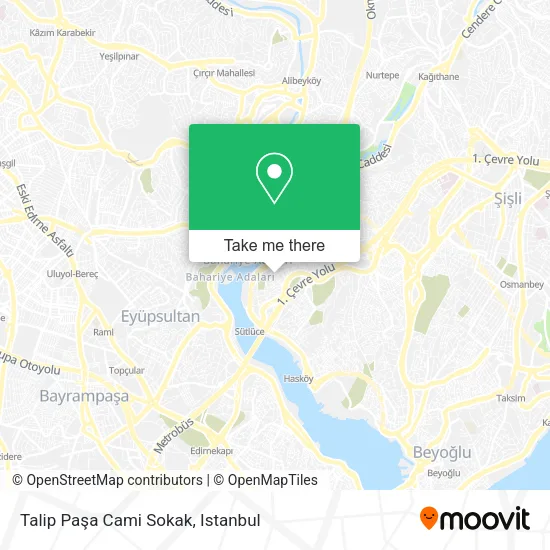 Talip Paşa Cami Sokak map