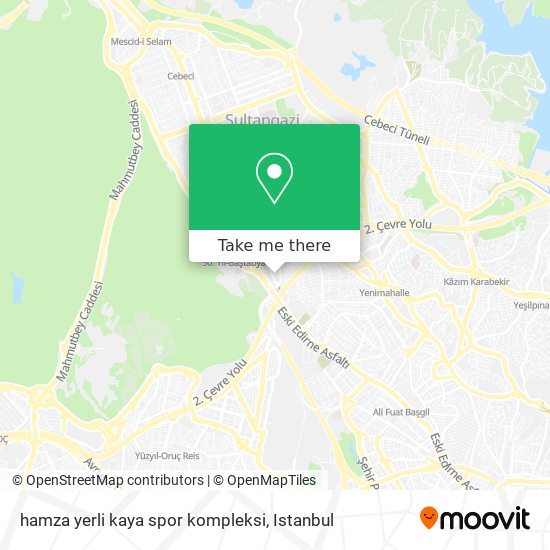 hamza yerli kaya spor kompleksi map