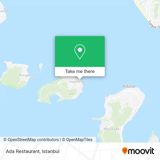 Ada Restaurant map