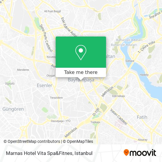 Marnas Hotel Vita Spa&Fitnes map