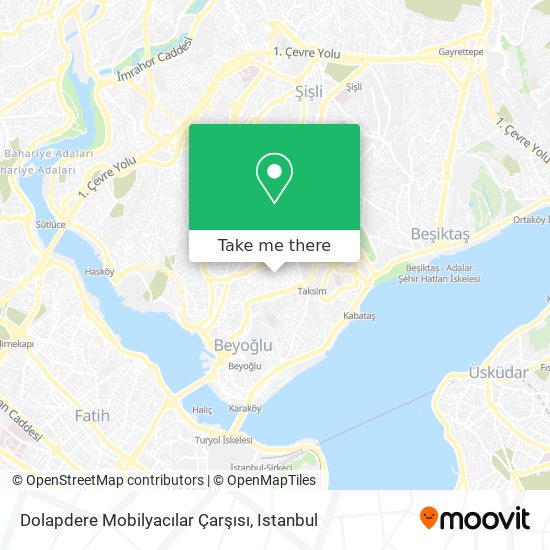 Dolapdere Mobilyacılar Çarşısı map