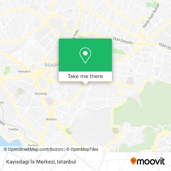 Kayisdagi İs Merkezi map