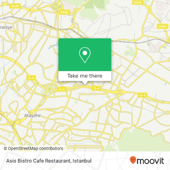 Asis Bistro Cafe Restaurant map
