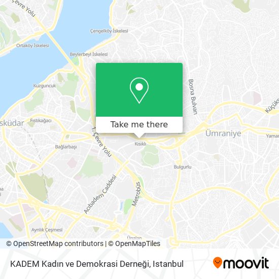 KADEM Kadın ve Demokrasi Derneği map