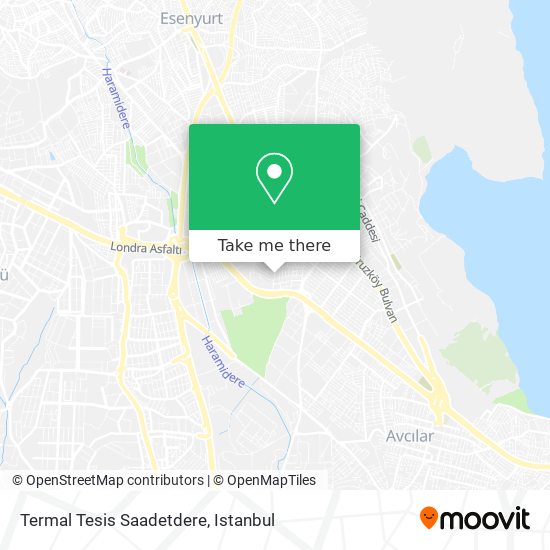 Termal Tesis Saadetdere map