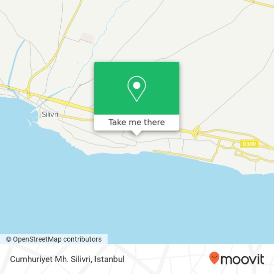 Cumhuriyet Mh. Silivri map