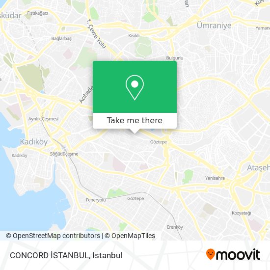 CONCORD İSTANBUL map