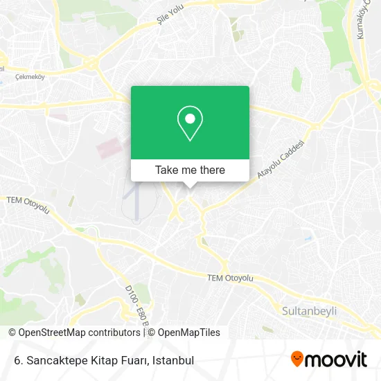 6. Sancaktepe Kitap Fuarı map