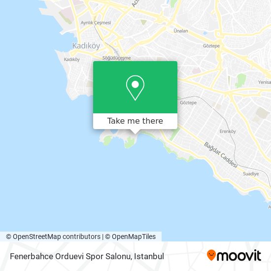 Fenerbahce Orduevi Spor Salonu map