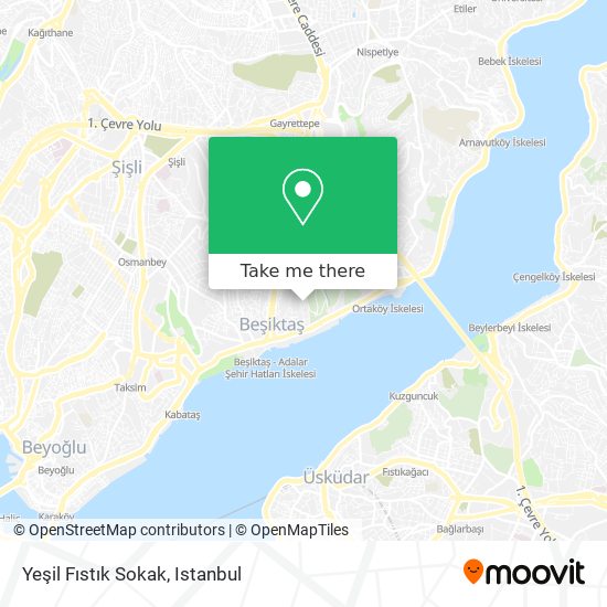 Yeşil Fıstık Sokak map