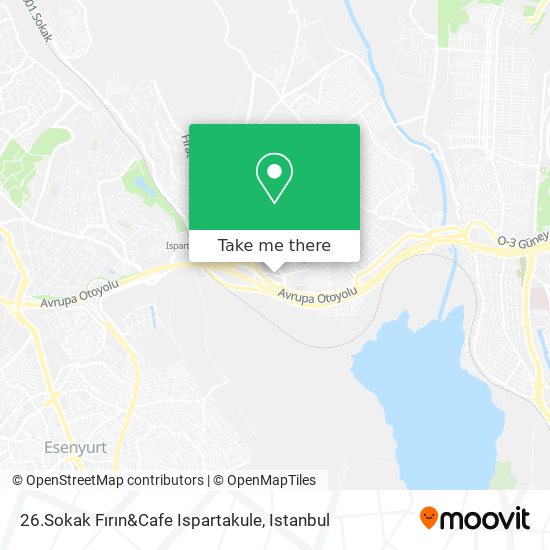 26.Sokak Fırın&Cafe Ispartakule map
