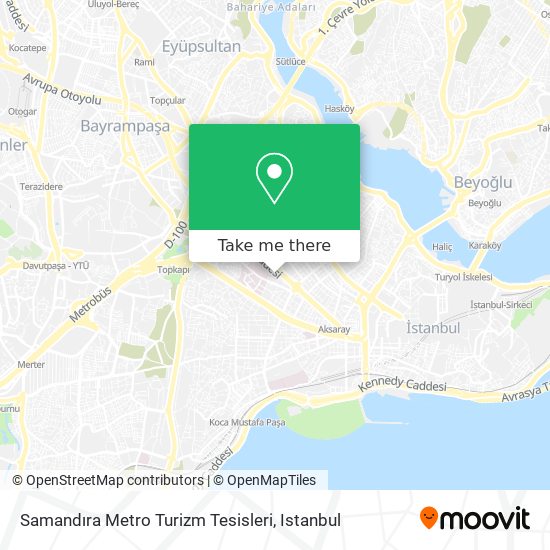Samandıra Metro Turizm Tesisleri map