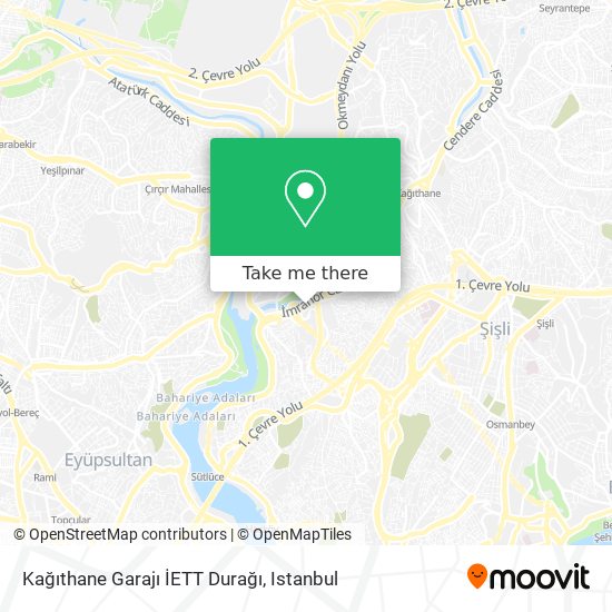 Kağıthane Garajı İETT Durağı map