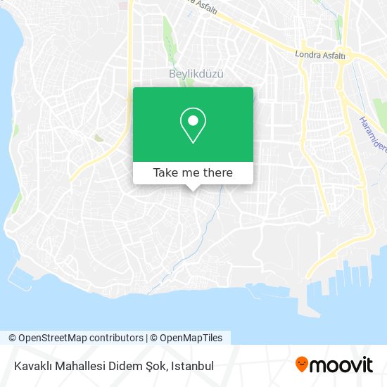 Kavaklı Mahallesi Didem Şok map