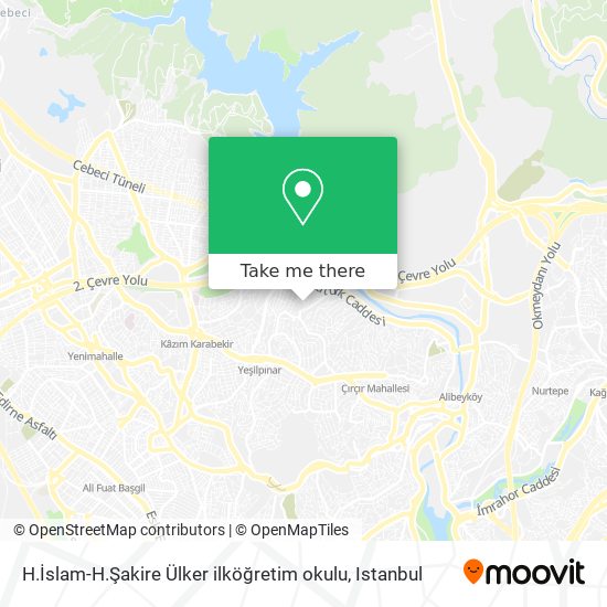 H.İslam-H.Şakire Ülker ilköğretim okulu map