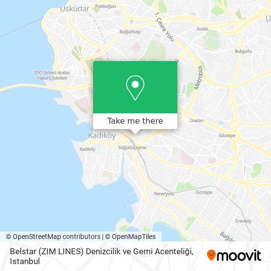 Belstar (ZIM LINES) Denizcilik ve  Gemi Acenteliği map