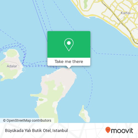 Büyükada Yalı Butik Otel map