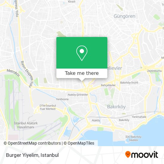 Burger Yiyelim map