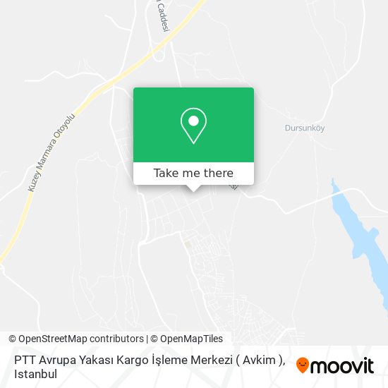 PTT Avrupa Yakası Kargo İşleme Merkezi ( Avkim ) map