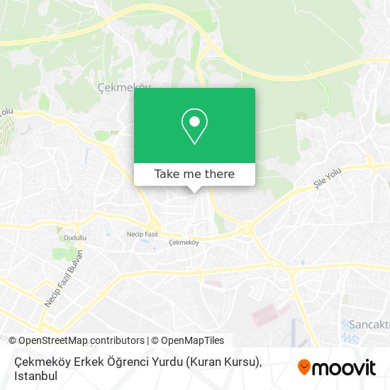 Çekmeköy Erkek Öğrenci Yurdu (Kuran Kursu) map