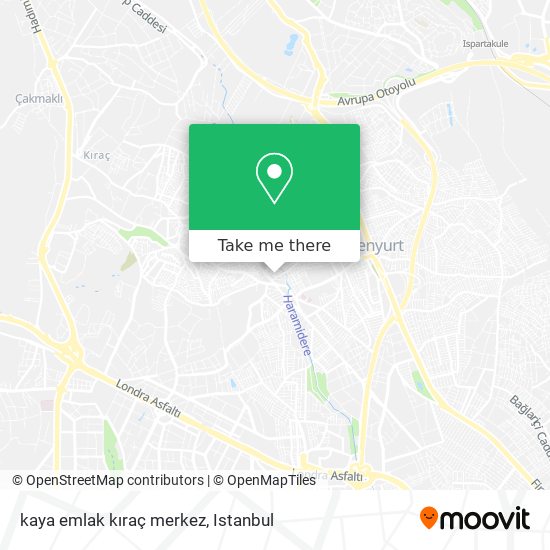 kaya emlak kıraç merkez map
