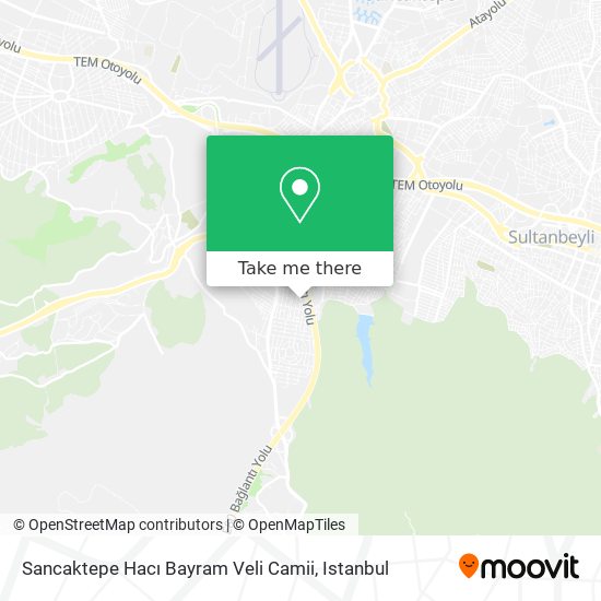 Sancaktepe Hacı Bayram Veli Camii map