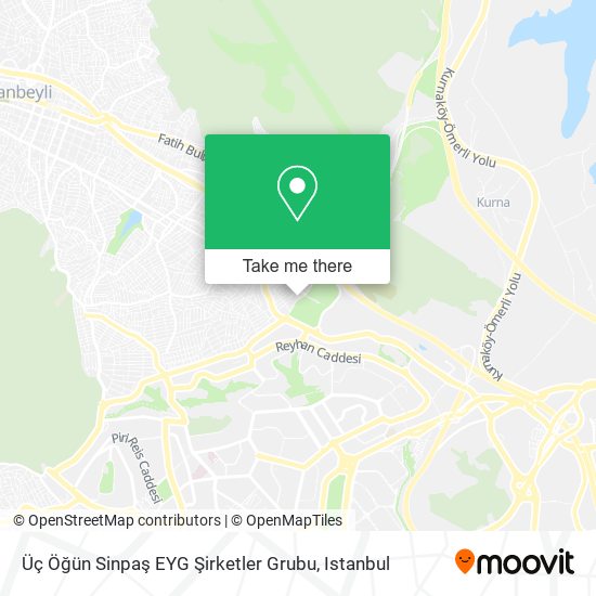 Üç Öğün Sinpaş EYG Şirketler Grubu map