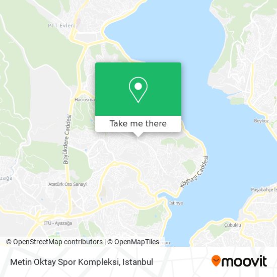 Metin Oktay Spor Kompleksi map