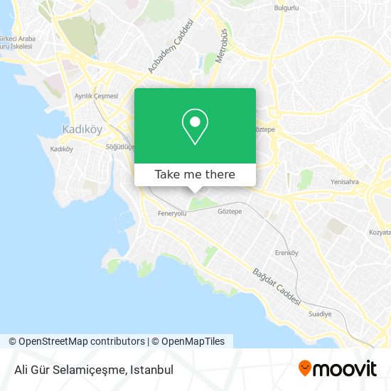 Ali Gür Selamiçeşme map